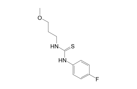 1-(p-fluorophenyl)-3-(3-methoxypropyl)-2-thiourea