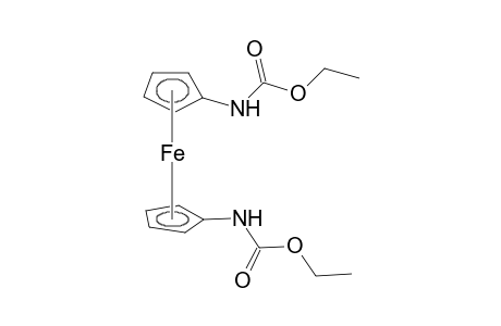 Cyclopentadienecarbamic acid, iron derivative, diethyl ester