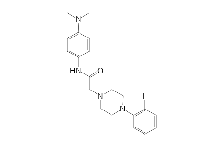 1-piperazineacetamide, N-[4-(dimethylamino)phenyl]-4-(2-fluorophenyl)-