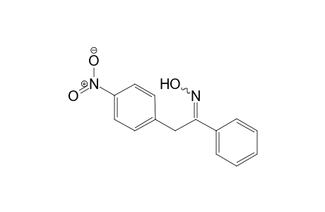 2-(4-Nitrophenyl)-1-phenylethanone oxime
