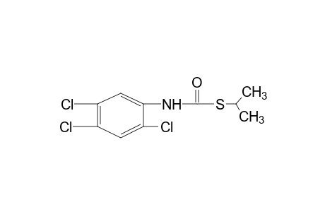 thio-2,4,5-trichlorocarbanilic acid,S-isopropyl ester