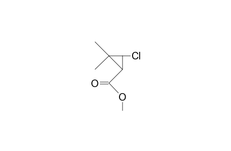 cis-2-Chloro-3,3-dimethyl-1-cyclopropanecarboxylic acid, methyl ester