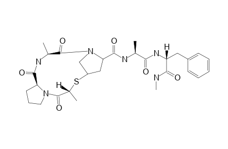 (2S)-N2-[(2S)-N-[(1S,3R,9S,12R,15S)-3,12-DIMETHYL-4,10,13-TRIOXO-2-THIA-5,11,14-TRIAZATRICYCLO-[12.2.1.0(5,9)]-HEPTADECAN-15-YLCARBONYL]-ALANYL]-P