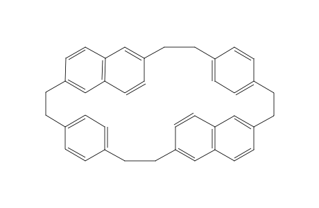 Heptacyclo[28.2.2.2(14,17).1(4,8).1(7,11).1(20,24).1(23,27)]tetraconta-4,6,8(40),9,11(39),14,16,20,22,24(36),25,27(35),30,32,33,37-hexadecaene