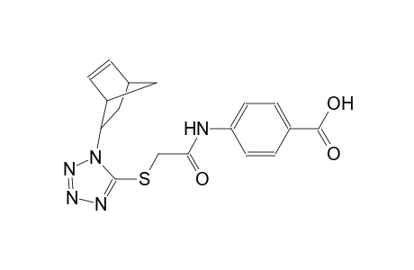 4-({[(1-bicyclo[2.2.1]hept-5-en-2-yl-1H-tetraazol-5-yl)sulfanyl]acetyl}amino)benzoic acid