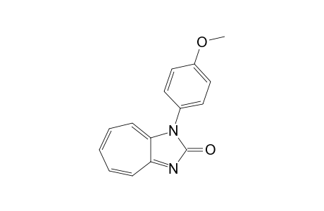 8-(p-Methoxyphenyl)-8,10-diazabicyclo[5.3.0]deca-2,4,6,10-tetraene-9-one