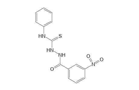 1-(m-nitrobenzoyl)-4-phenyl-3-thiosemicarbazide