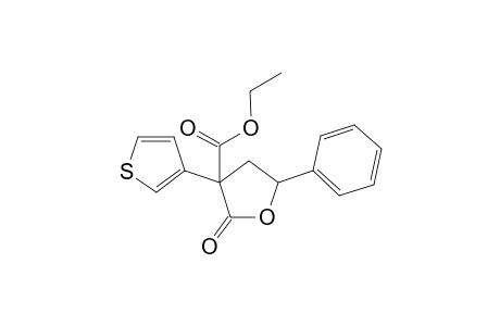 2-Ethoxycarbonyl-2-(3-thienyl)-4-phenylbutyrolactone