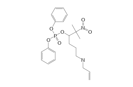 3-(DIPHENYLPHOSPHATOXY)-6-ALLYLAMINO-2-METHYL-2-NITROHEXANE