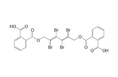 (-)-2,3,4,5-tetrabromo-2,4-hexadiene-1,6-diol, phthalate (1:2)