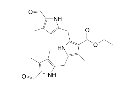 2,5-Bis(5-formyl-3,4-dimethylpyrrol-2-ylmethyl)-3-ethoxycarbonyl-4-methylpyrrole
