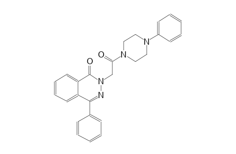 2-[2-oxo-2-(4-phenyl-1-piperazinyl)ethyl]-4-phenyl-1(2H)-phthalazinone