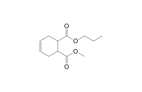 cis-Cyclohex-4-en-1,2-dicarboxylic acid, methyl propyl ester
