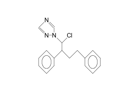 1H-1,2,4-Triazole, 1-(1-chloro-2,4-diphenylbutyl)-