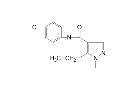 4'-chloro-1-methyl-5-propylpyrazole-4-carboxanilide