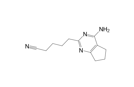 5-(4-Amino-6,7-dihydro-5H-cyclopenta[d]pyrimidin-2-yl)pentanenitrile