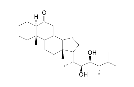 (22R,23R)-22,23-DIHYDROXY-5ALPHA-ERGOSTAN-6-ONE