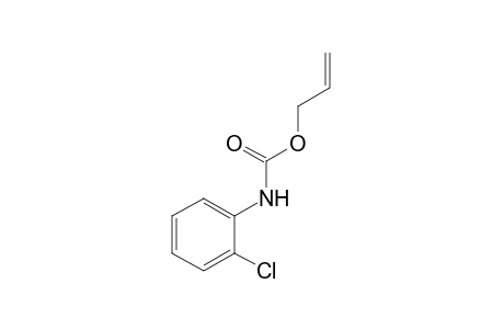 o-chlorocarbanilic acid, allyl ester