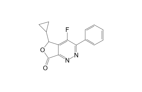 5-Cyclopropyl-4-fluoro-3-phenylfuro[3,4-c]pyridazin-7(5H)-one