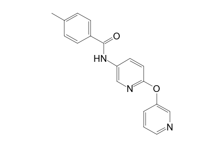 N-{6-[(3-pyridyl)oxy]-3-pyridyl}-p-toluamide