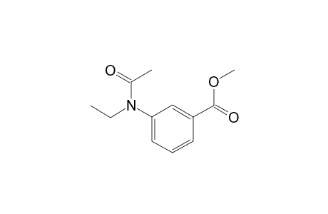 Methyl-3-(N-ethylacetamido)benzoate