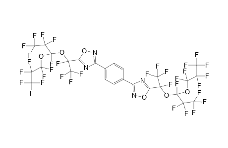 1,4-bis[5-(perfluoro-1-(2-(propoxy)propoxy)ethyl)-1,2,4-oxadiazol-3-yl]benzene