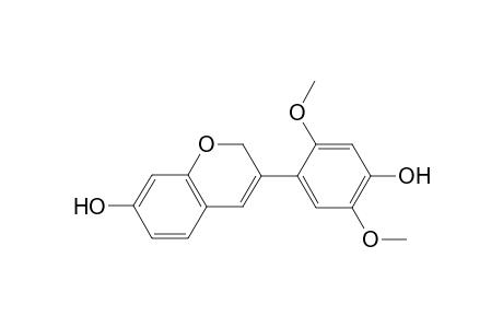 7,4'-DIHYDROXY-2',5'-DIMETHOXYISOFLAV-3-ENE