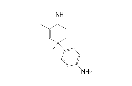 4-(4-Aminophenyl)-2,4-dimethylcyclohexa-2,5-dienimine