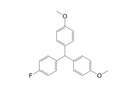 1-[Bis(4-methoxyphenyl)methyl]-4-fluorobenzene