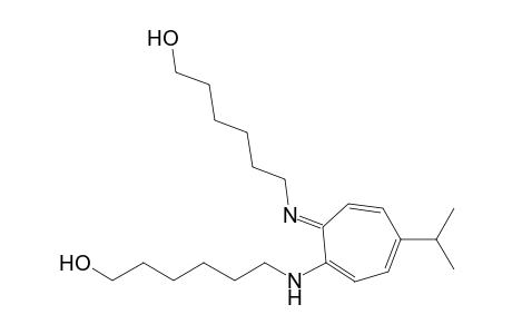 6-[2-[(6-Hydroxyhexyl)amino]-5-isopropyl-2,4,6-cycloheptatrien-1-ylideneamino]-1-hexanol