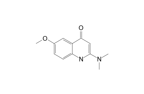 2-(N,N-DIMETHYLAMINO)-6-METHOXY-4-QUINOLONE