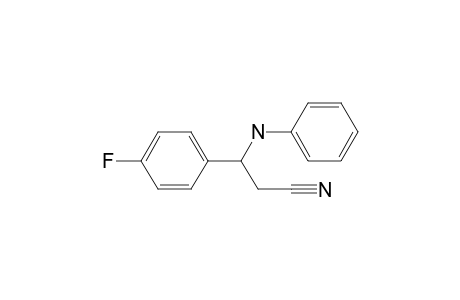 3-Anilino-3-(4-fluorophenyl)-propionic acid nitrile