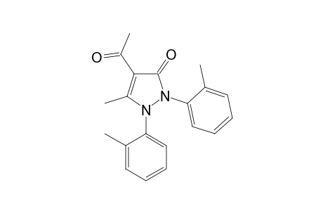 4-ACETYL-1,2-DIHYDRO-5-METHYL-1,2-BIS-(2-METHYLPHENYL)-3H-PYRAZOL-3-ONE;ISOMER-#1