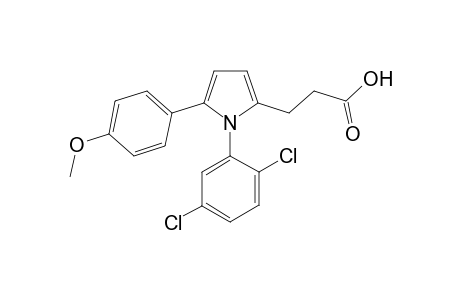 3-[1-(2,5-dichlorophenyl)-5-(4-methoxyphenyl)-1H-pyrrol-2-yl]propanoic acid