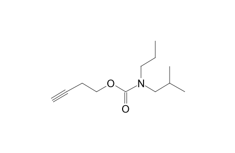 Carbonic acid, monoamide, N-propyl-N-isobutyl-, but-3-yn-1-yl ester