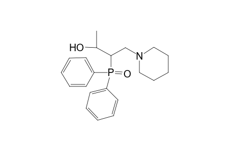 erythro-3-diphenylphosphinoyl-4-piperidinobutan-2-ol