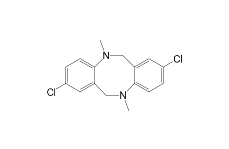 2,8-bis(Chloranyl)-5,11-dimethyl-6,12-dihydrobenzo[C][1,5]benzodiazocine