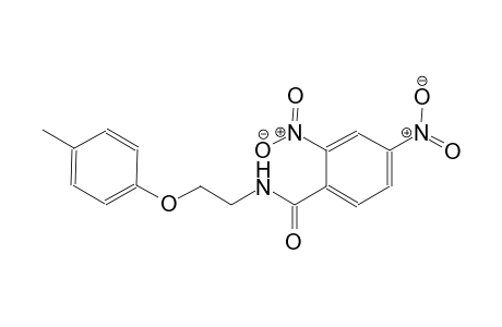 benzamide, N-[2-(4-methylphenoxy)ethyl]-2,4-dinitro-