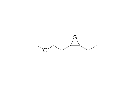 2-Ethyl-3-(2-methoxyethyl)thiirane