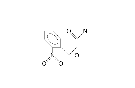 trans-N,N-Dimethyl-3-(2-nitro-phenyl)-glycidamide