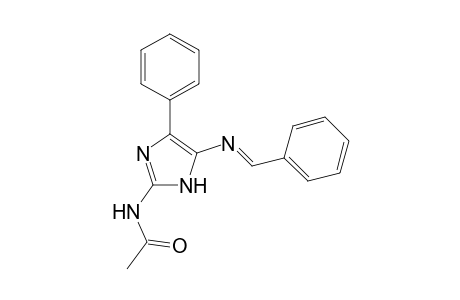 Acetamide, N-[4-phenyl-1-[(phenylmethylene)amino]-1H-imidazol-2-yl]-