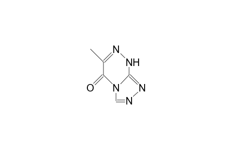 6-METHYL-s-TRIAZOLO[3,4-c]-as-TRIAZIN-5(8H)-ONE