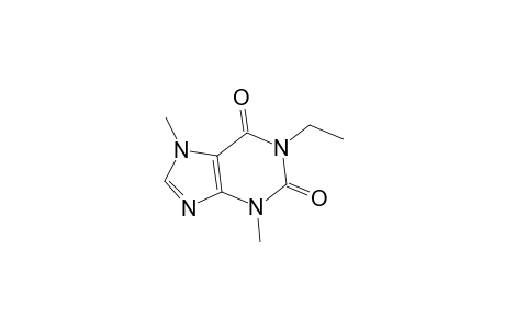 1H-Purine-2,6-dione, 1-ethyl-3,7-dihydro-3,7-dimethyl-