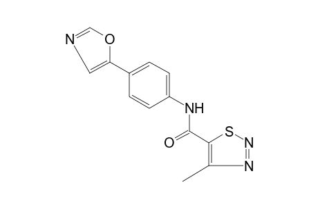 4-methyl-4'-(5-oxazolyl)-1,2,3-thiadiazole-5-carboxanilide