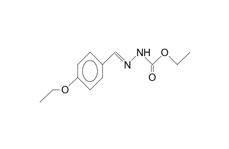 3-(p-ethoxybenzylidene)carbazic acid, ethyl ester