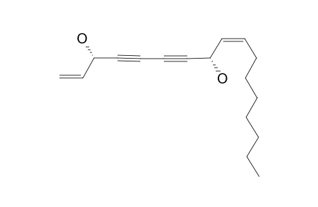 (3S,8S,Z)-HEPTADECA-1,9-DIEN-4,6-DIYNE-3,8-DIOL;(3S,8S)-FALCARINDIOL
