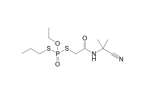 Phosphorodithioic acid, S-[2-[(1-cyano-1-methylethyl)amino]-2-oxoethyl] O-ethyl S-propyl ester