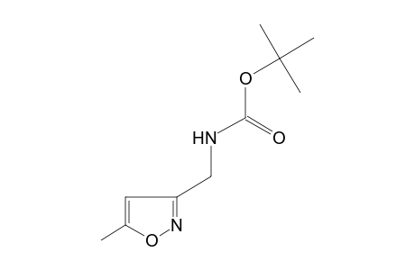 [(5-methyl-3-isoxazolyl)methyl]carbamic acid, tert butyl ester