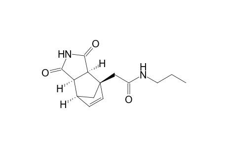 4,7-Methano-4H-isoindole-4-acetamide, 1,2,3,3a,7,7a-hexahydro-1,3-dioxo-N-propyl-, (3a.alpha.,4.beta.,7.alpha.,7a.alpha.)-