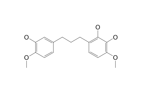 BUSSEALIN_C;3',2'',3''-TRIHYDROXY-4',4''-DIMETHOXY-1,3-DIPHENYLPROPANE